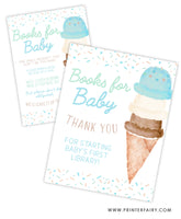 Ice Cream Baby Shower Books for Baby